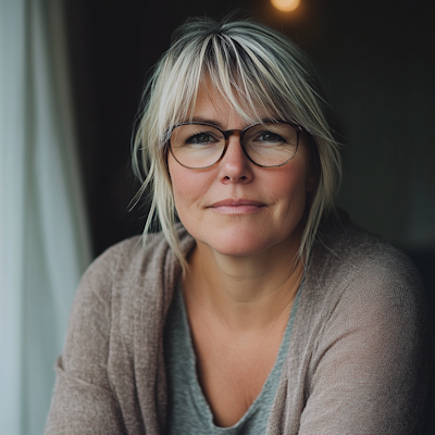 Professional female financial coach specialising in capital management and investment strategies